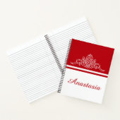 Carnet Design floral élégant (Intérieur)