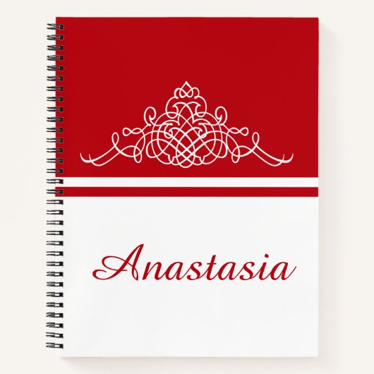 Carnet Design floral élégant (Devant)