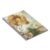 Carnet Design Fresque décoratif avec Fleur Globe (Côté Droit)