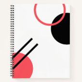 Carnet Design géométrique moderne, simple, urbain, tendan (Devant)