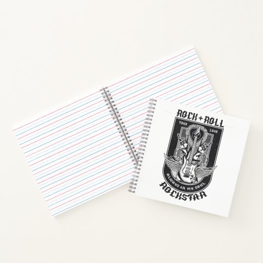 Carnet Design Guitar Rock (Intérieur)