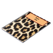 Carnet Design léopard (Côté gauche)