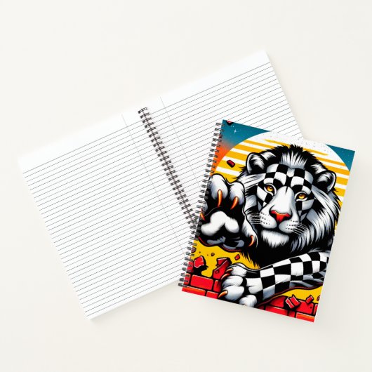 Carnet Design Lion (Intérieur)