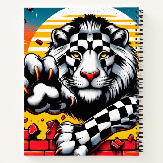 Carnet Design Lion (Dos)