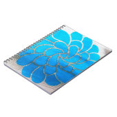 Carnet Design Lune Bleue (Côté gauche)