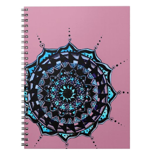 Carnet Design Mandala (Devant)