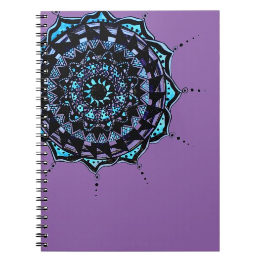 Carnet Design Mandala (Devant)