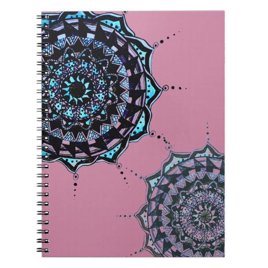 Carnet Design Mandala (Devant)