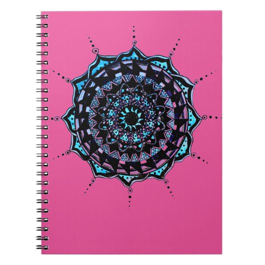 Carnet Design Mandala (Devant)