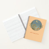 Carnet Design minimaliste bohème lune (Intérieur)