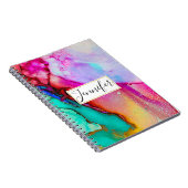 Carnet Design moderne en marbre Abstrait (Côté Droit)