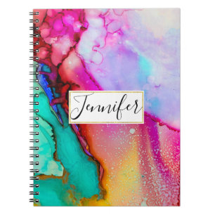 Carnet Design moderne en marbre Abstrait