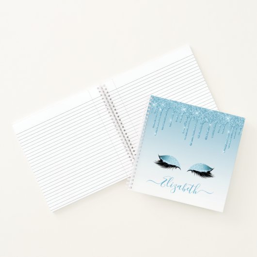 Carnet Design moderne Script élégant Parties scintillant  (Intérieur)