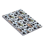 Carnet Design Motif animal de vache (Côté Droit)