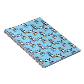 Carnet Design Motif de pingouins (Côté Droit)