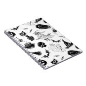 Carnet Design motif d'Halloween (Côté Droit)