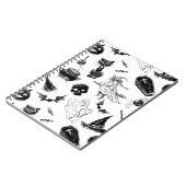 Carnet Design motif d'Halloween (Côté gauche)