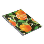 Carnet Design Motif orange vibre (Côté Droit)