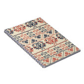 Carnet Design motif sans couture avec Palestini tradition (Côté Droit)