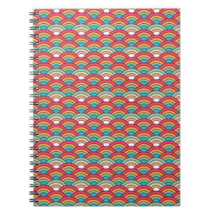 Carnet Design Motif traditionnel sans couture élégant