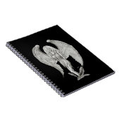 Carnet Design noir et blanc Angel (Côté Droit)