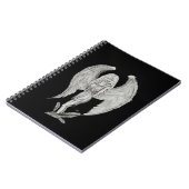 Carnet Design noir et blanc Angel (Côté gauche)