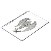 Carnet Design noir et blanc Angel (Côté gauche)