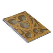Carnet Design ornemental en bois (Côté Droit)