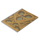 Carnet Design ornemental en bois (Côté gauche)