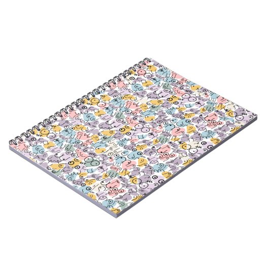 Carnet design pastel (Côté gauche)