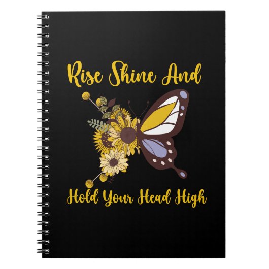 Carnet design pour bébé retro boho (Devant)