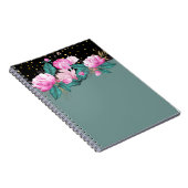 Carnet Design Propre Trending Girls papeterie rose noir F (Côté Droit)