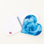 Carnet Design Rose Bleu Moderne (Intérieur)