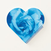 Carnet Design Rose Bleu Moderne (Dos)