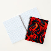 Carnet Design rouge et noir (Intérieur)