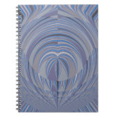 Carnet Design sans couture du grand coeur (Devant)