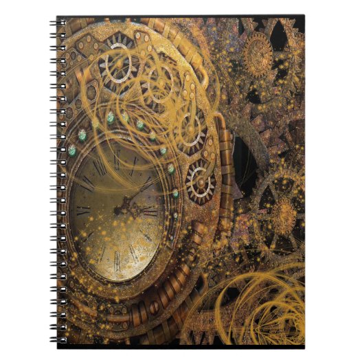 Carnet Design Steampunk vintage (Devant)