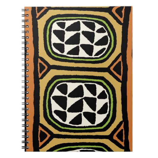 Carnet Design textile Kuba africain (Devant)