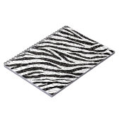 Carnet Design tourbillonnant Zebra (Côté gauche)
