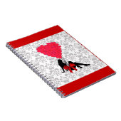 Carnet Design valentines romantique (Côté Droit)