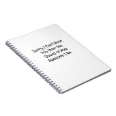 Carnet Désolé je ne vous entends pas (Côté Droit)