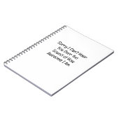 Carnet Désolé je ne vous entends pas (Côté gauche)