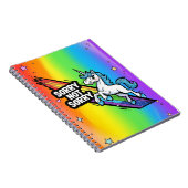 Carnet Désolé pas désolé Licorne (Côté Droit)
