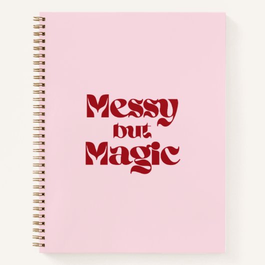 Carnet Désordonné mais Magique (Devant)
