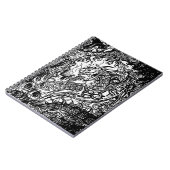 Carnet d'esquisse de dragon de Fierce (Côté gauche)