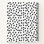 Carnet d'esquisse de la couleur d'eau noir et blan (Dos)