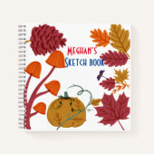 carnet d'esquisses customisé (Devant)