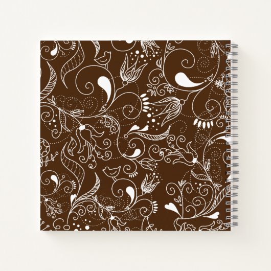 carnet d'esquisses de mandala customisé (Dos)