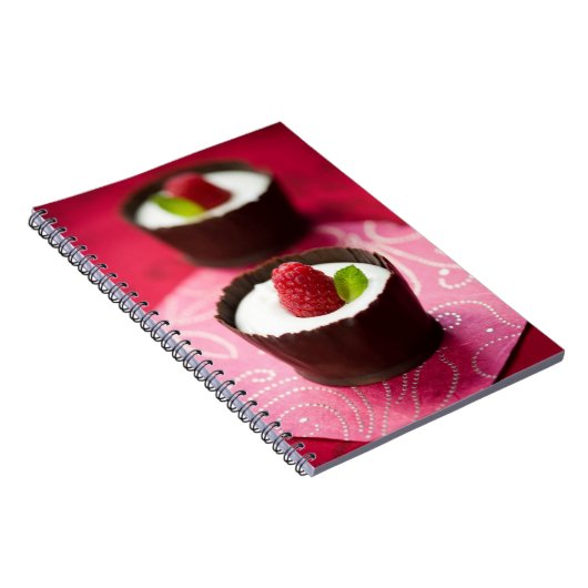 Carnet Dessert blanc de mousse de chocolat (Côté Droit)