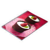 Carnet Dessert blanc de mousse de chocolat (Côté gauche)